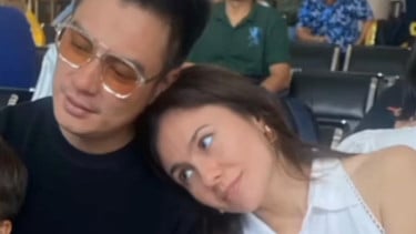 Baim Wong dan Wulan Guritno.