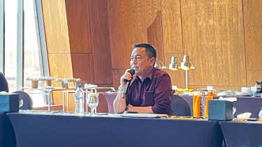 Direktur Pengelolaan Risiko Keuangan Negara Direktorat Jenderal Pengelolaan Pembiayaan dan Risiko (DJPPR) Kementerian Keuangan, Tony Prianto