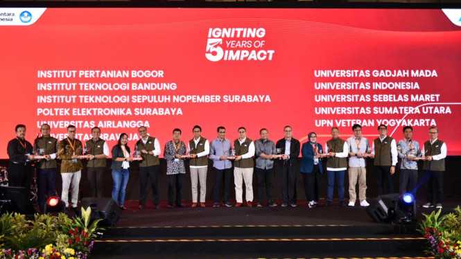 Pertamina Beri Apresiasi kepada 11 Universitas Pemenang TOP Pertamuda 2021–2024