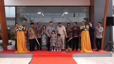 Peresmian pabrik solder ramah lingkungan pertama di Indonesia