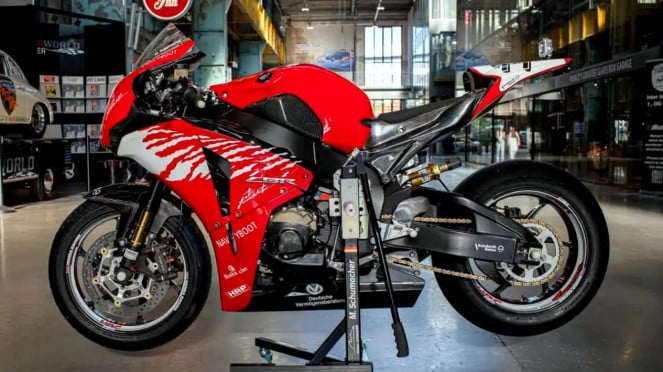La moto CBR1000RR de Michael Schumaker