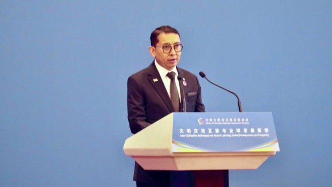 Pidato di Tiongkok, Fadli Zon: Kehancuran Gaza Bukan Cuma Tragedi Geopolitik, tapi Bencana budaya dan Kemanusiaan