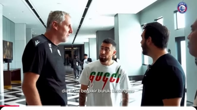 El jugador de Arema FC Paulinho se disculpa