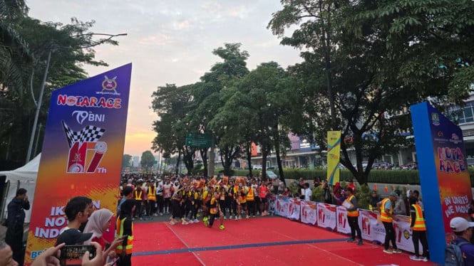 Diikuti 4.200 Pelari, Notarace 2025 Jadi Momen Gerakan Sehat dan Inklusif