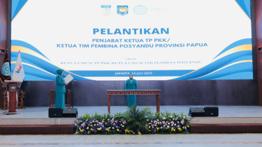 Pelantikan Penjabat Ketua TP PKK/ Ketua Tim Pembina Posyandu Provinsi Papua