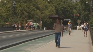 Cuaca panas ekstrem di Spanyol