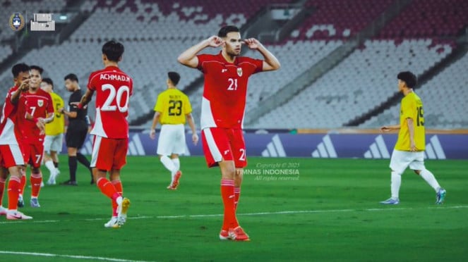 Equipo indonesio U-23 Jens Crow