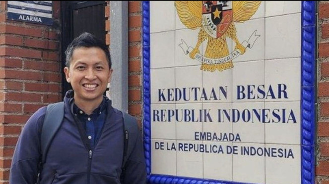 Diplomat muda Kementerian Luar Negeri, Arya Daru Pangayunan