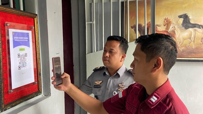 Terobosan Inovatif untuk Meningkatkan Keamanan: Rutan Kota Agung Hadirkan Sterek Digital