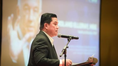 Ketua Umum PSSI sekaligus Menteri BUMN, Erick Thohir