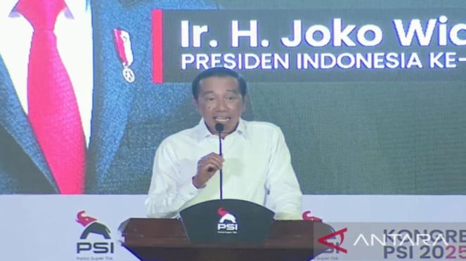 RI 7 Joko Widodo o PSI Congress Event Jokooi