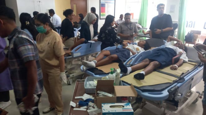 Siswa SMP Negeri 8 Kupang Dilarikan ke RS, Diduga Keracunan Makan Bergizi Gratis