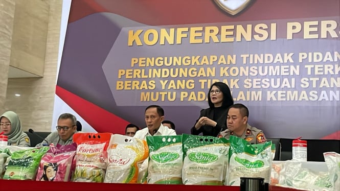 Sudah Jadi Tersangka, Kenapa Tersangka Berasa Oplosan Belum Ditahan? Ini Jawaban Satgas Polri