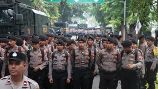 PN Jakpus Dikepung, 1.658 Polisi Kawal Sidang Putusan Hasto Kristiyanto