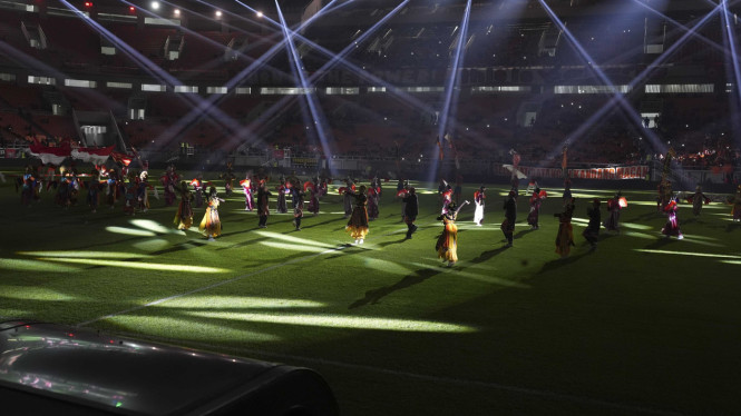 Malam Ajaib di JIS, Persija Memukau dengan Drone, Tarian Betawi, dan Semangat Baru