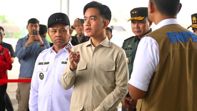 El vicepresidente Gibran Rakabaming visitó Pecanbar en Raka Riyu.