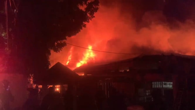 Terkuak, Kebakaran Pasar Taman Puring Diduga Berasal dari Kios yang Sudah Tutup