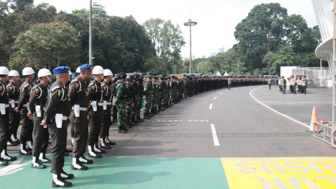 1.252 Aparat Gabungan Amankan Final Indonesia vs Vietnam, Polisi Imbau Warga Hindari Jalan Sekitar Senayan