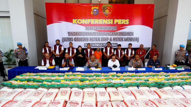 Polda Riau Bongkar Peredaran Beras Oplosan, Wakajati: Bukti Nyata Negara Hadir Lindungi Konsumen