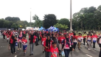 Suporter Timnas Indonesia U-23 Merahkan SUGBK di Final Piala AFF U-23 2025