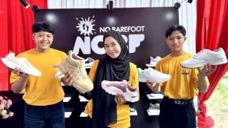 Brand Sepatu Lokal Produksi Mojokerto Siap Banjiri Pasar Korea