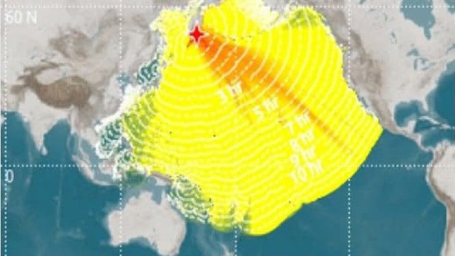 BMKG: Gelombang Tsunami 19 Cm Terpantau di Pelabuhan Sarmi Papua