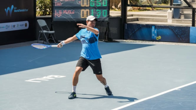 Tiga Wakil Indonesia Lolos ke Babak Kedua ITF World Tennis Tour di Bali