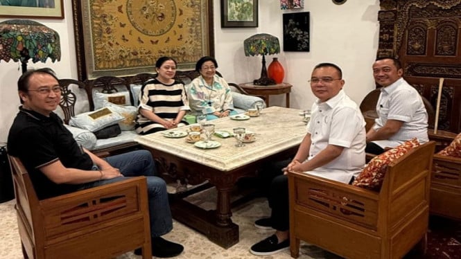 Dasco Bawa Pesan Prabowo saat Bertemu Megawati, Apa Isinya?