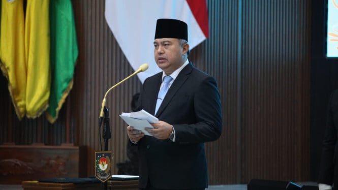 Lantik 55 Pejabat Baru, Sekjen Kemendagri Tekankan Integritas dan Dukungan terhadap Program Prioritas Presiden