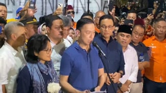 Penampakan Tom Lembong Bebas, Ucap Terima Kasih ke Prabowo
