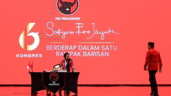 Presidente del PDIP, Megavati Soya e IGAS Correspondiente Presidente