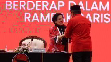 Presidente del PDIP, Megavati Soya e IGAS Correspondiente Presidente