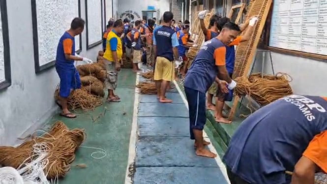 Coir Net Karya Warga Binaan Lapas Ciamis Rambah Pasar Internasional, Diekspor ke Korsel dan Jepang