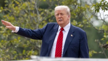 Presiden AS Donald Trump di Washington DC