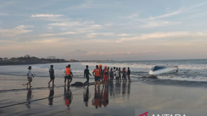 Dua Warga China Jadi Korban Tewas Kapal Tenggelam di Sanur Bali