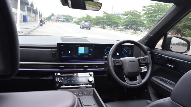 Interior de Hyundai Santa Fe