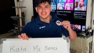 Putra Cristian Gonzales Ajak MrBeast Bantu Timnas Indonesia ke Piala Dunia 2026