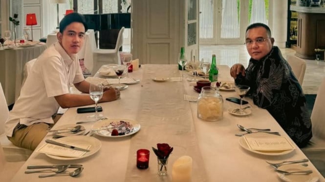 Wapres Gibran Unggah Foto Makan Siang Bareng Dasco