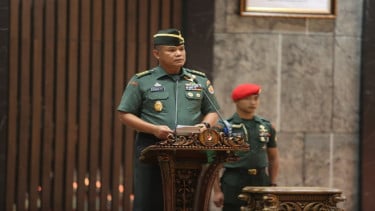 Jefe de Gabinete Adjunto del Ejército (Wakasad) Teniente General Tandio Budy Revita