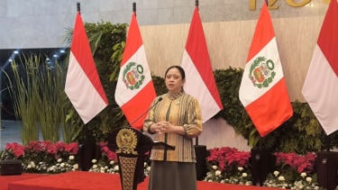 Puan es el complejo del parlamento del parlamento de la Reina del Parlamento de Indonesia, Senayan y Central Yakarta