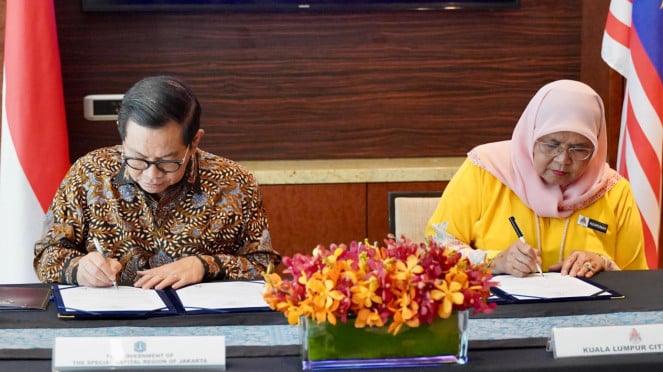 Gobernador Pramono Tour en Kuala Lumpur en Malasia