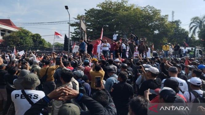 Ricuh di Kantor Bupati Pati, Polisi Tangkap Belasan Provokator