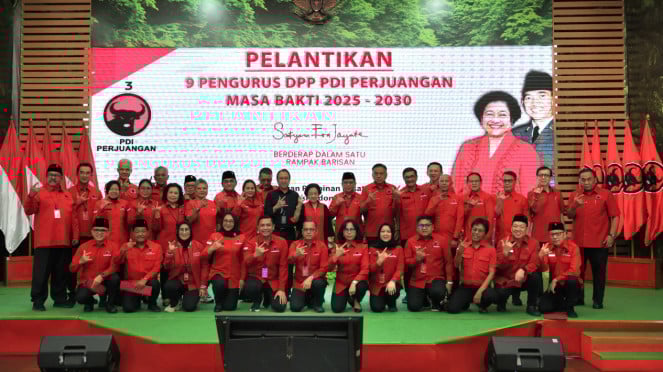 Kateum PDIP, Megawati Sokarnoputri se convierte en Hostgo Christiano Secretario -General