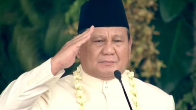 Prabowo Bacakan Teks Proklamasi, Muzani: Jadi Tradisi Baru HUT RI