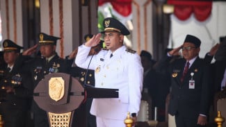 Bupati Pati Sudewo Sakit, Wagub Jateng Pimpin Upacara HUT RI ke-80