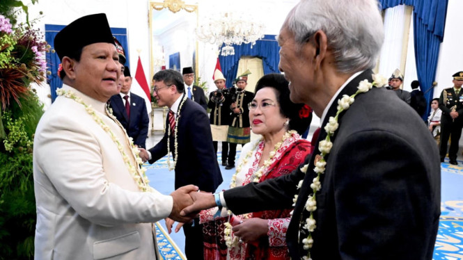 Ucapan Selamat SBY hingga Try Sutrisno buat Prabowo di HUT ke-80 RI
