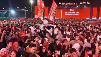 Karnaval Meriah di Monas, Presiden Prabowo Turut Rayakan Bersama Rakyat