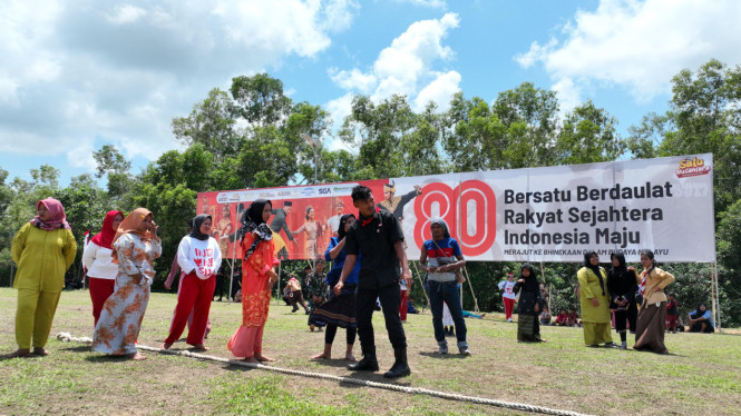 Pesta Rakyat Meriahkan HUT ke-80 RI di Rempang dan Galang