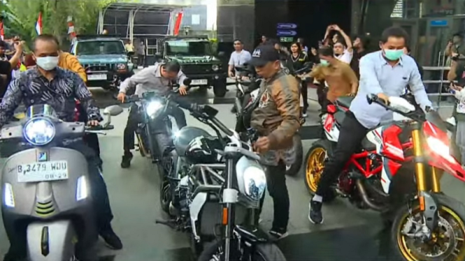 Satu Motor Ducati Noel yang Disita KPK Tak Ada Surat-surat Lengkap