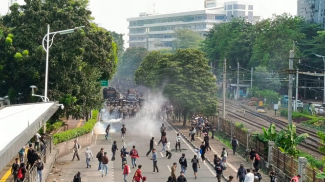 Pengurus Besar Serikat Mahasiswa Muslimin Indonesia Kecam Kelompok Anarkis Saat Demo